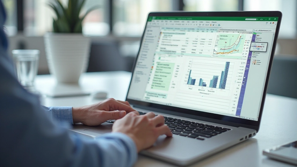 Professionelle Datenvisualisierung mit interaktiven Diagrammen, Balkendiagrammen und farbigen Grafiken auf mehreren Bildschirmen